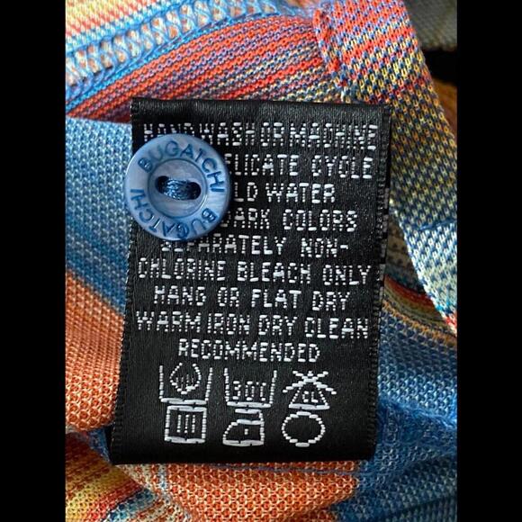 Bugatchi Striped Polo Shirt - Picture 9 of 9